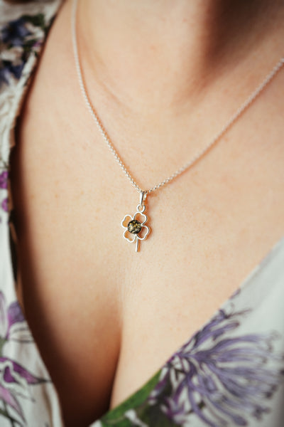 Lucky clover pendant.